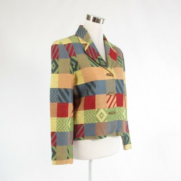 Doncaster Peach blue blazer jacket 2 - Picture 3 of 8